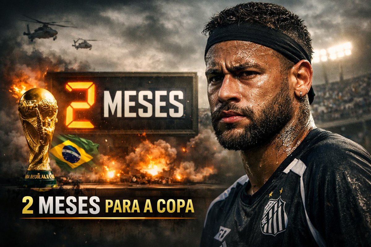 resumo_expresso's tweet photo. Neymar na Copa ganha prazo de 2 meses e entra em reta decisiva com Ancelotti. Técnico mantém o atacante no radar da Seleção, mas condiciona a vaga à resposta física nas próximas semanas. Saiba mais em: https://t.co/CH7iTRHMpJ https://t.co/Bu7Vzgkzo8