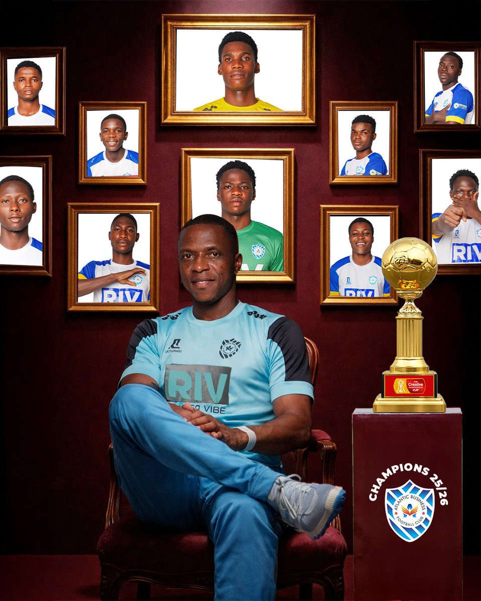 TCC_League's tweet photo. ππππ π£ππ’π‘π¦ π₯
@AtlanticBFC win the TCC Cup for the first time after beating Dino SC on penalties.
#TCCCupFinal | #DSCATL | #TCCCup26 | #Bet9ja https://t.co/HZXo1h3Oav
