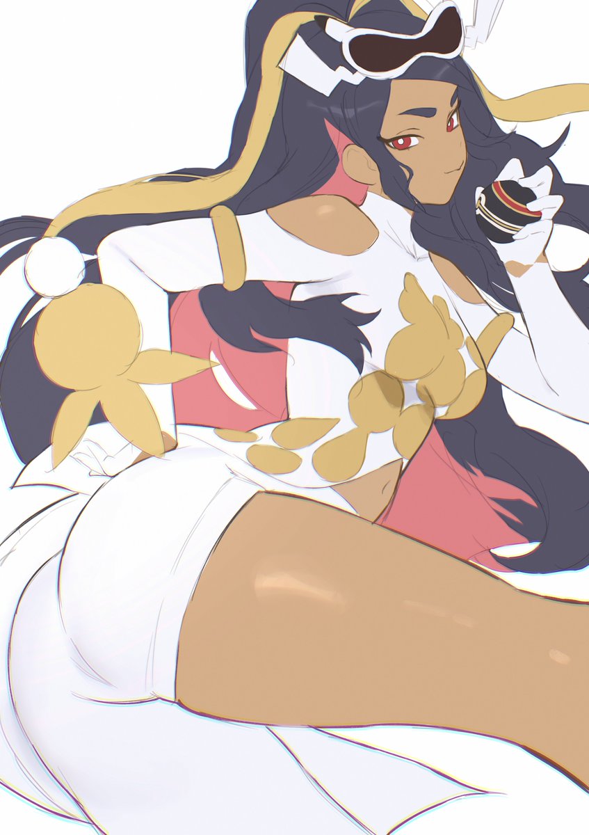 HiroSenpaii's tweet image. Caraway 🍫💛
I have thing for poke choco girls with red eyes since Zinnia🤤 
#pokemon #pokemonchampions