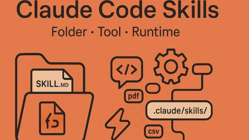 Claude Code Skills -- Folder, Tool, Runtime architecture