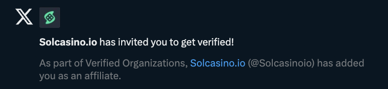 Solcasino.io tweet media