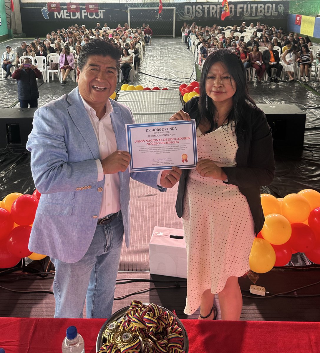 Jorge Yunda Machado tweet media