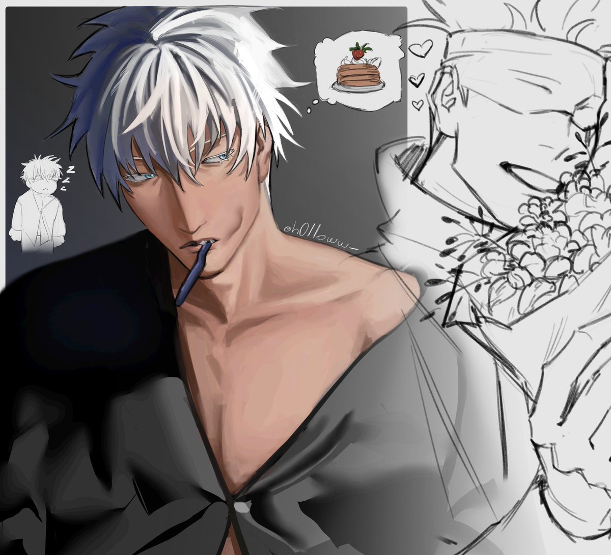 h0lloww_'s tweet image. ily sm Gojo

#GojoSatoru #JJK