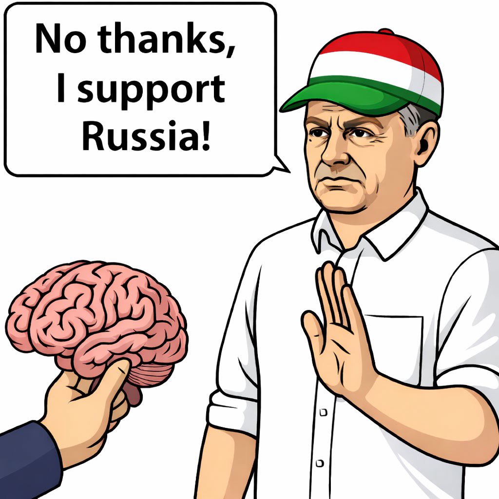 TomasZdechovsky's tweet image. “Offered critical thinking of Viktor Orban… declined. 🧠❌  

Some people really be running on airplane mode their whole lives.”

#JustSaying #ThinkForYourself