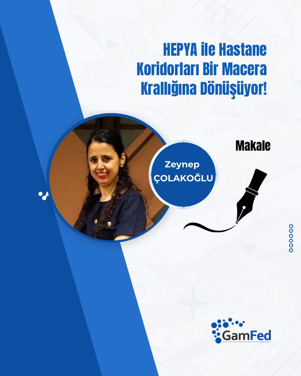 GamfedTurkiye's tweet image. Gamfed Türkiye Gönüllüsü Zeynep Çolakoğlu’nun “HEPYA ile Hastane Koridorları Bir Macera Krallığına Dönüşüyor!” başlıklı yazısı oyunlastirma.co’da!🚀

🔗Bu ilgi çekici makalenin tamamını okumak için:👇
oyunlastirma.co/makale/gamfed-…

#gamification #oyunlaştırma #HEPYA