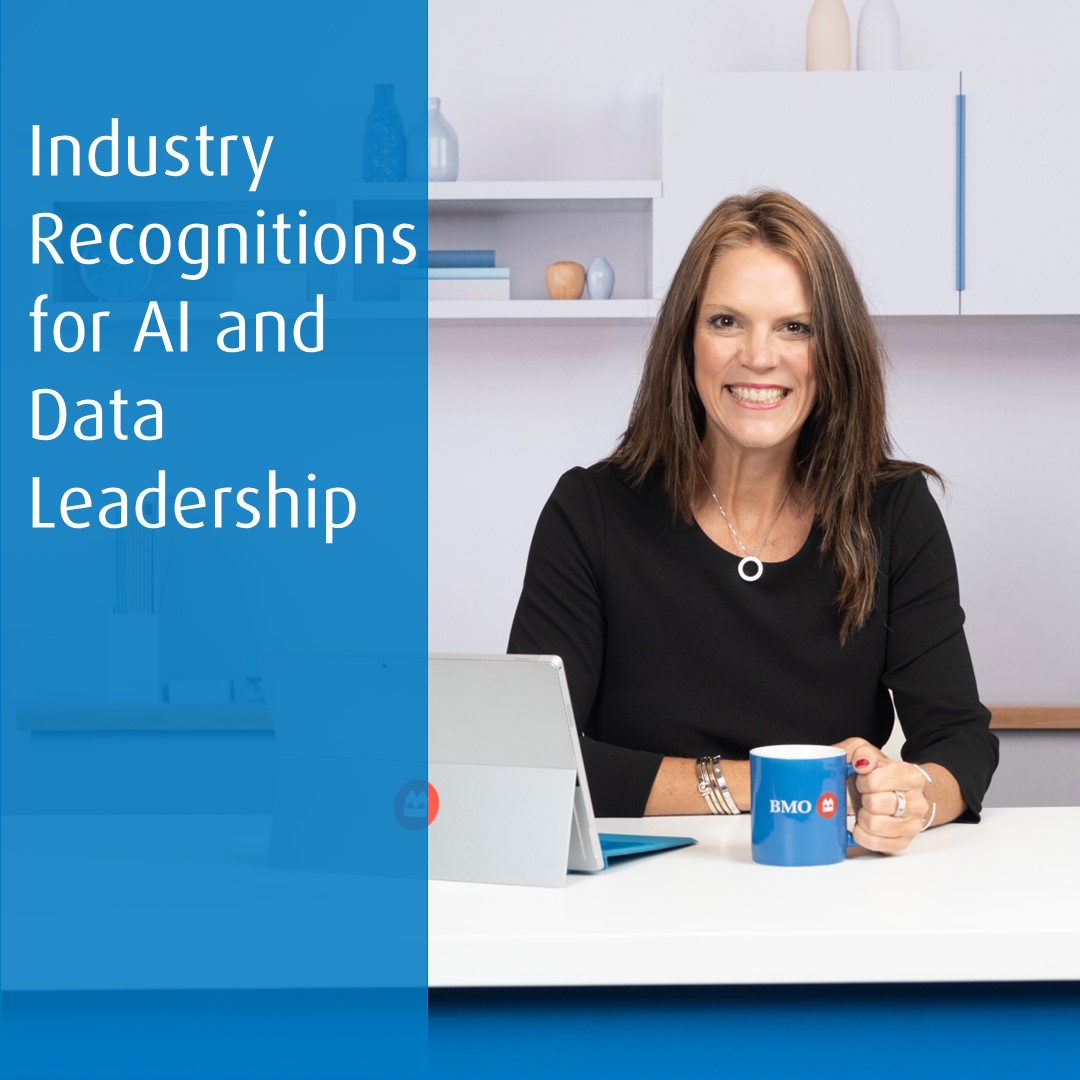 Proud to see BMO's Chief AI &amp; Data Officer, Kristin Milchanowski, named one of CDO Magazine’s 40 Most Influential Data Leaders in Finance, and ranked #21 on AI Magazine's Top 100 Women in AI.