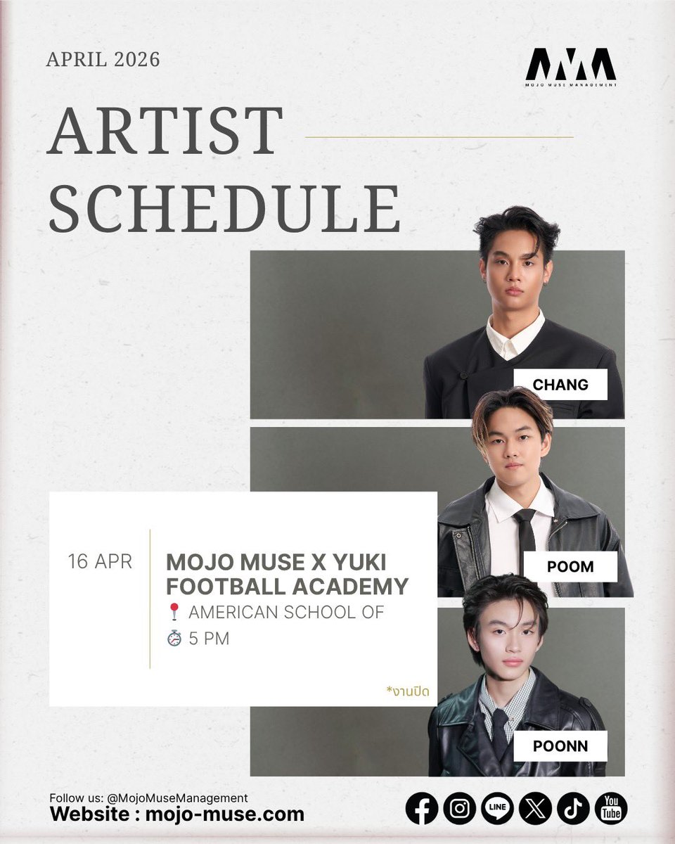 Mojo Muse Management tweet media