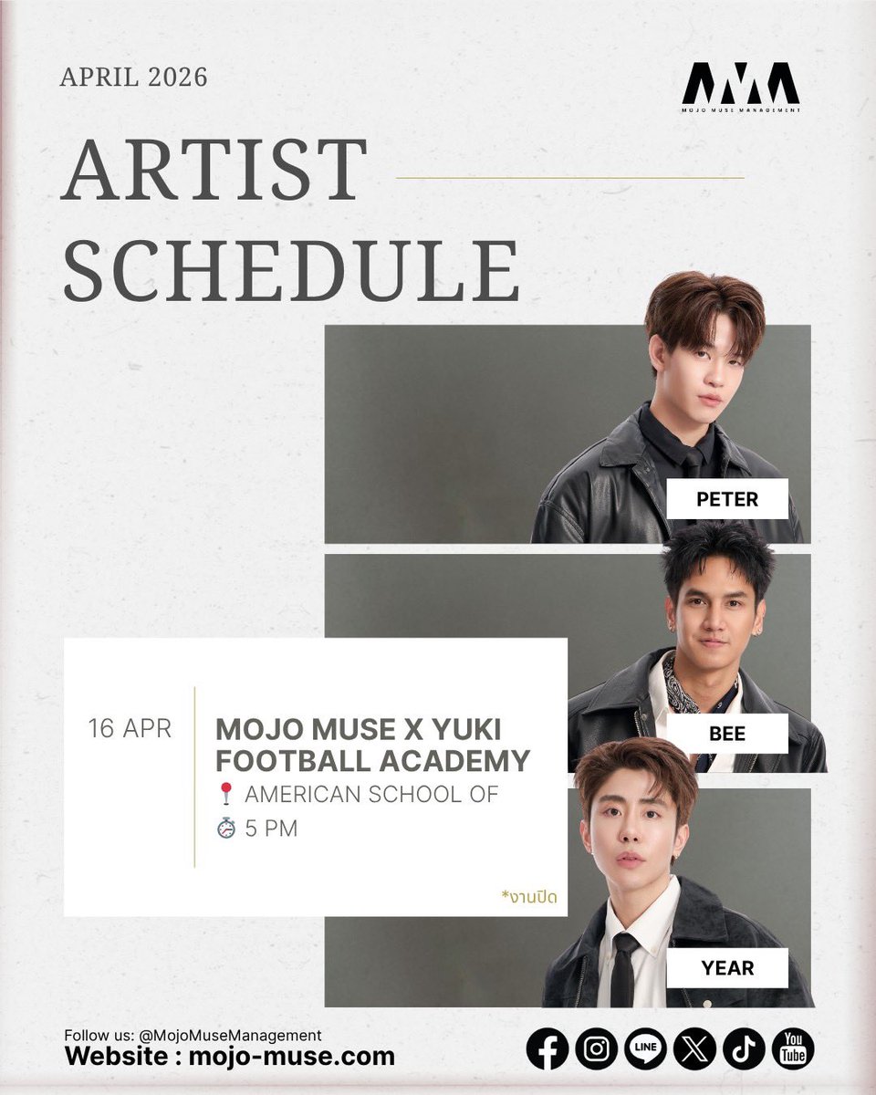 Mojo Muse Management tweet media