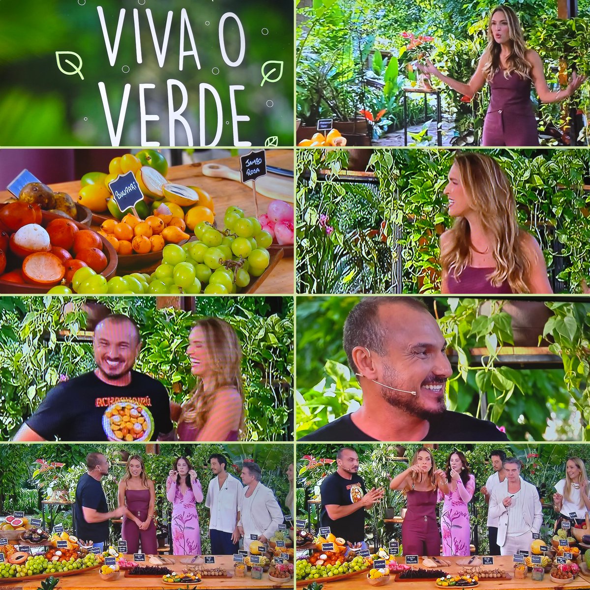E o #VivaOVerde com essa rara #DuplaVerde irá contar tudo sobre  frutas raras no #EDeCasa #EDeCasaNasRedes. Se liga na Talitha e no Murilo 👏😍 <a href="/Talitha_Morete/">Talitha Morete</a> <a href="/musoares1979/">Murilo A Soares</a>. Frutas não são vindas da lua!