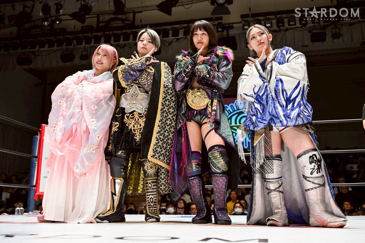 pw_jto_T's tweet image. OSU！おす！オス！押忍！

🥋🩷💛❤️🤍

#STARDOM 
#GE
