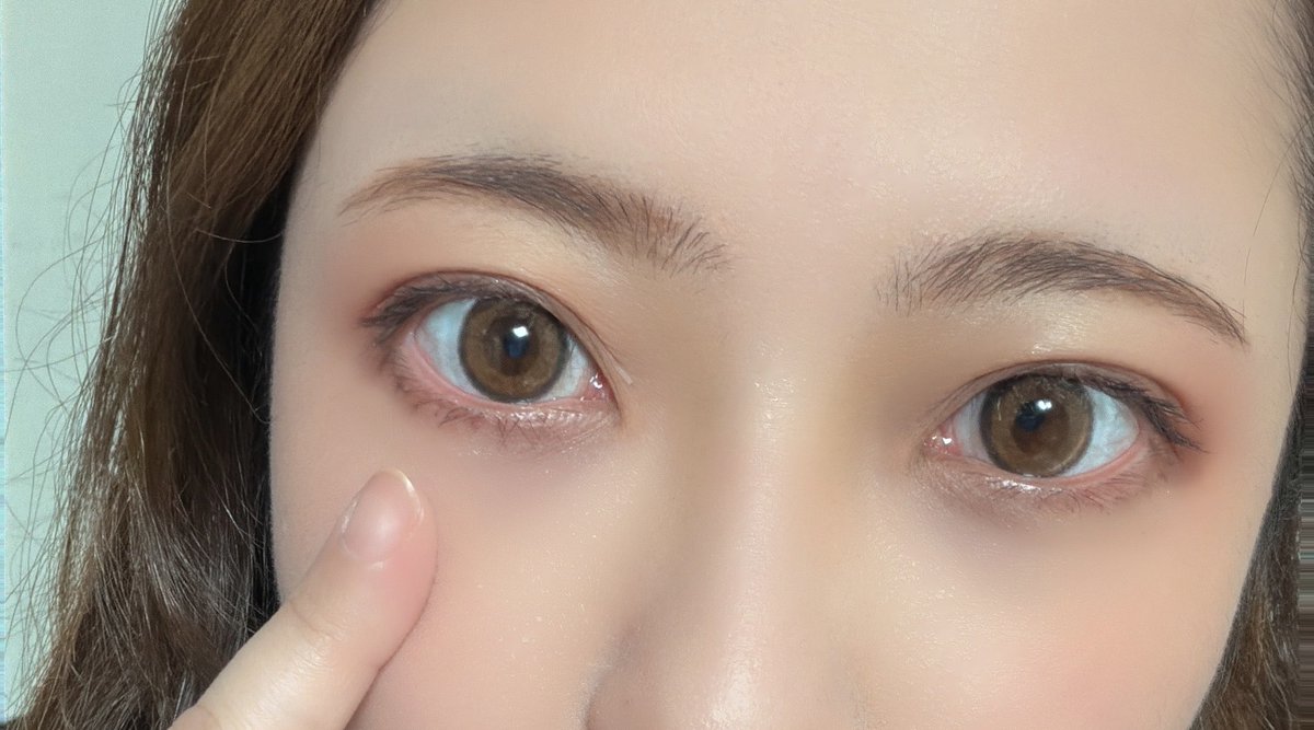 WAVEコンタクトのミモザー！
めっちゃ可愛い色🫶