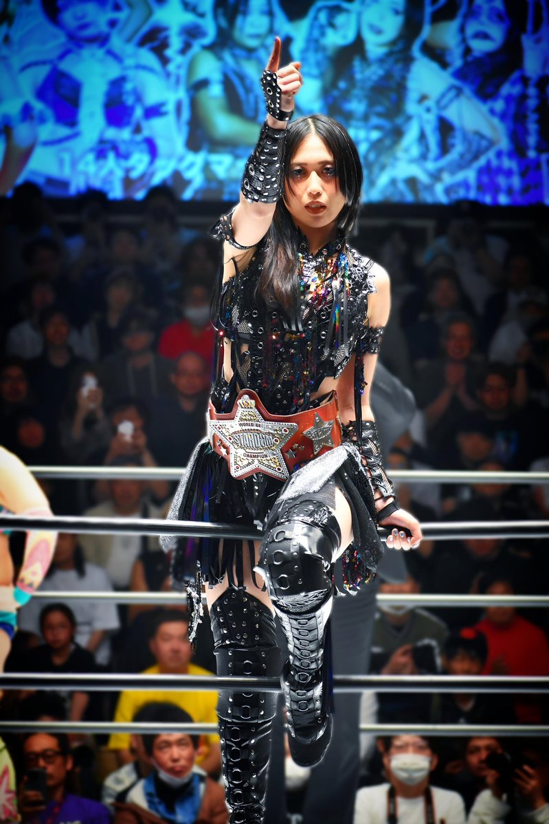 kQYa7orLnn3yKIH's tweet image. 2026.4.11　後楽園ホール
上谷沙弥選手

#上谷沙弥
#HATE
#STARDOM