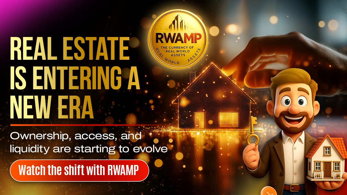 rwampofficial's tweet photo. Real value was never the problem.
Access, liquidity & structure were.
$RWAMP fixes that.
Bringing real-world assets on-chain
β usable
β tradable
β scalable
This is where everything changes.
#rwamp #web3 #rwa #crypto https://t.co/OQHxhJP88t