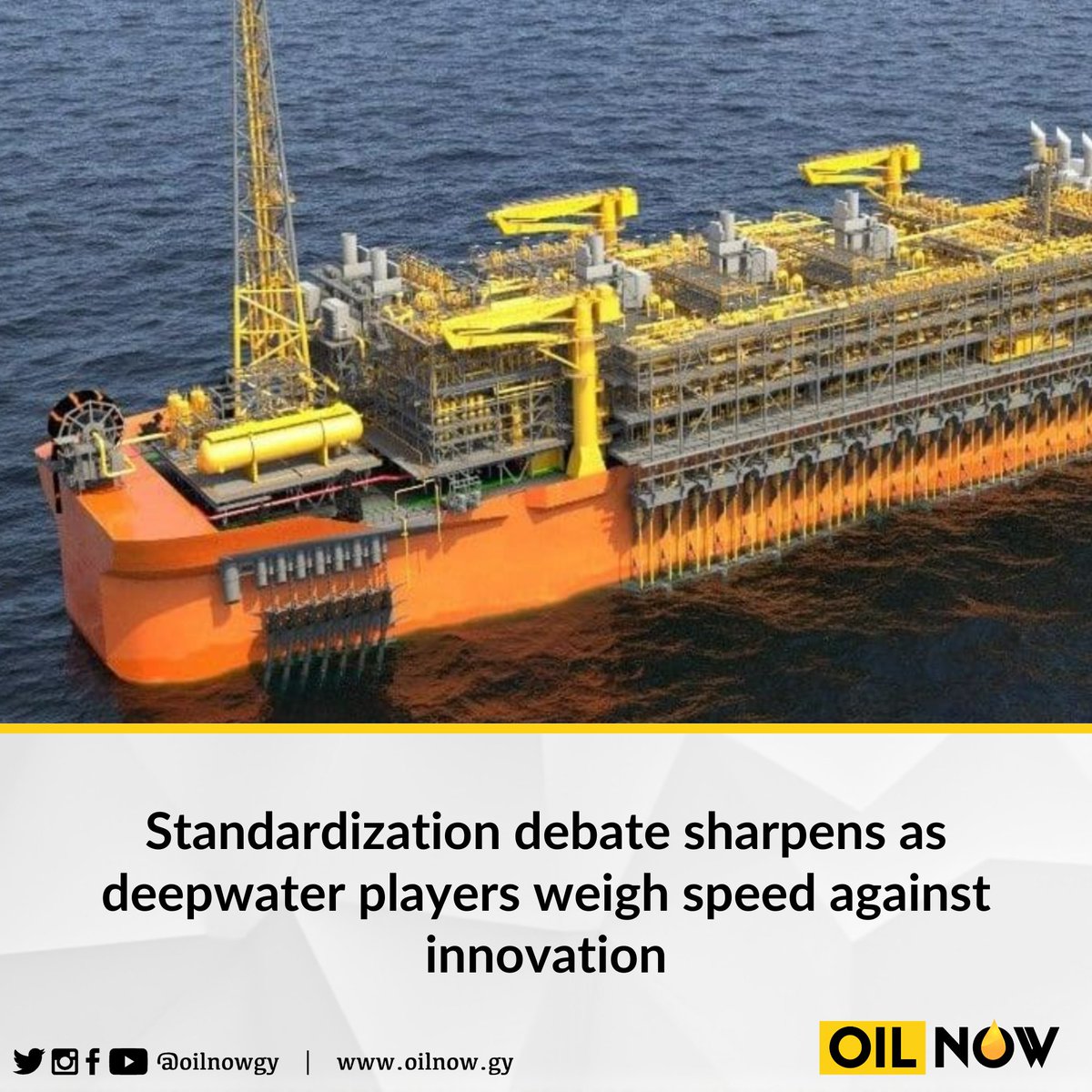 oilnowgy's tweet image. READ MORE HERE: oilnow.gy/featured/stand… #standardization #deepwater #offshore #innovations