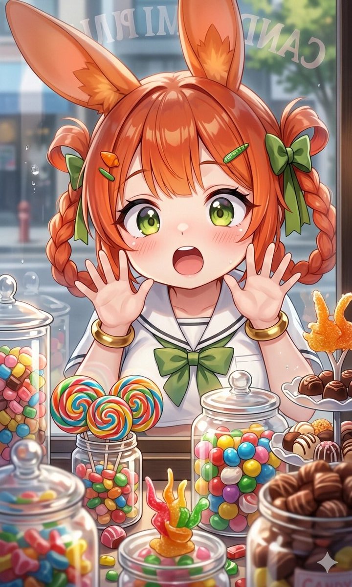 Crystal really wants some sweets, but she has no money.. :(