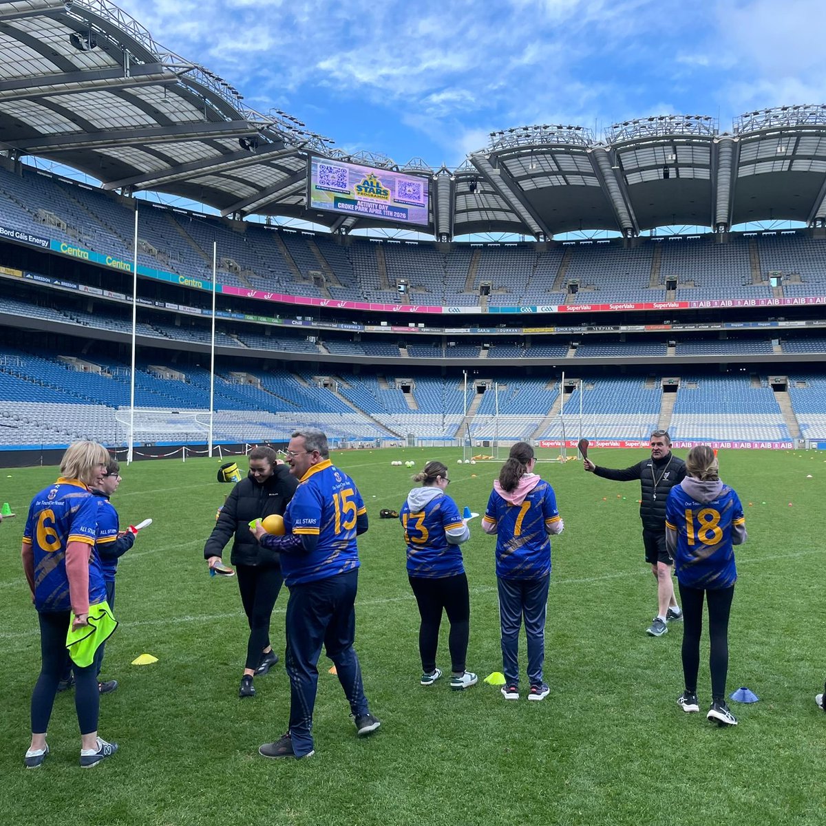 gaaleinster's tweet photo. We had a really special morning as we welcomed clubs running All Star Programs to Croke Park today. 

Our Games Development staff led fun filled sessions for all players 🌟🏐⚾️

If your club would like more information on running an All Stars program click here: https://t.co/reNWe6srEx

@allenwood_gfc @WColmcille @Aughrim_GAA @RathkennyGFC @naomhmairtin @Drumcullen_GAA @GORahillys