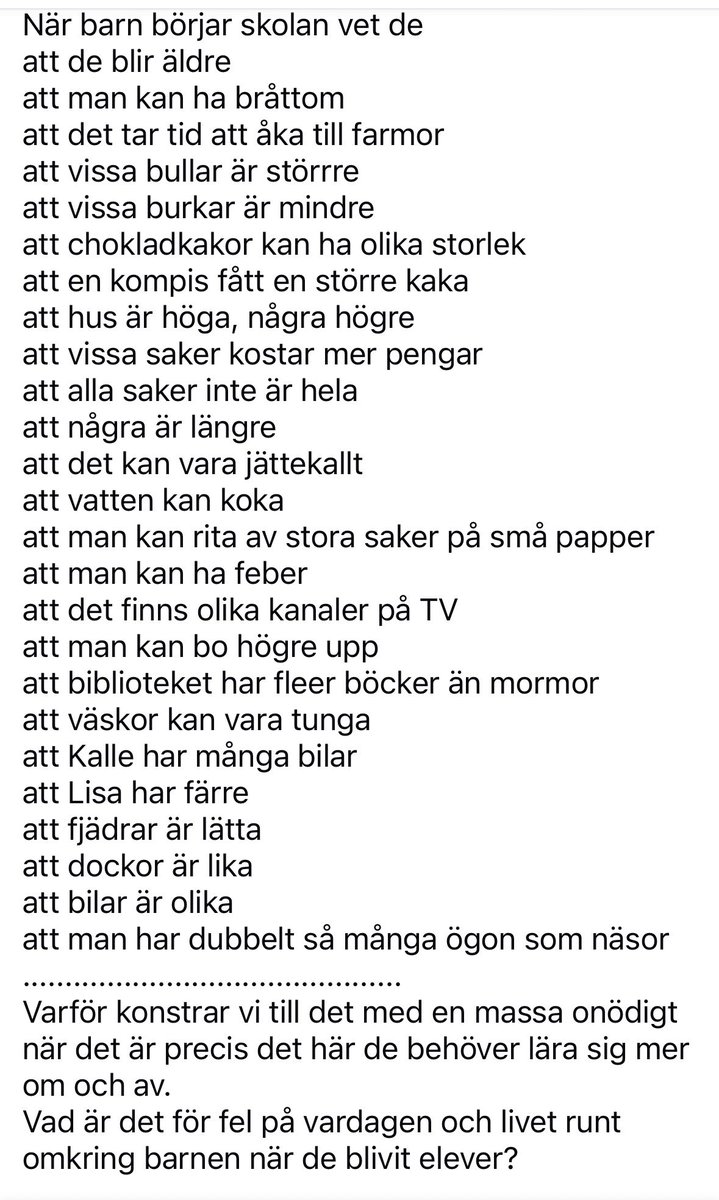 I forum specialpedagogik (Fb) så är nivån så fruktansvärt 1. Känslobaserad och 2. låg. Jag är en ganska pragmatisk yrkesman och jag ska inte sätta mig på alltför hög pedagogisk häst. Har en fallenhet för yrket men också en begränsad akademisk höjd. Såhär kan de uttrycka sig: