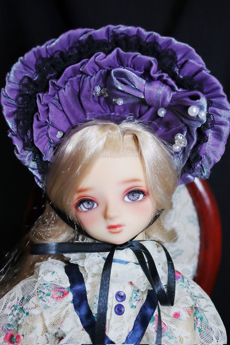 ボンネット✨ボリューミーな仕上がりです🌸
#reinedress