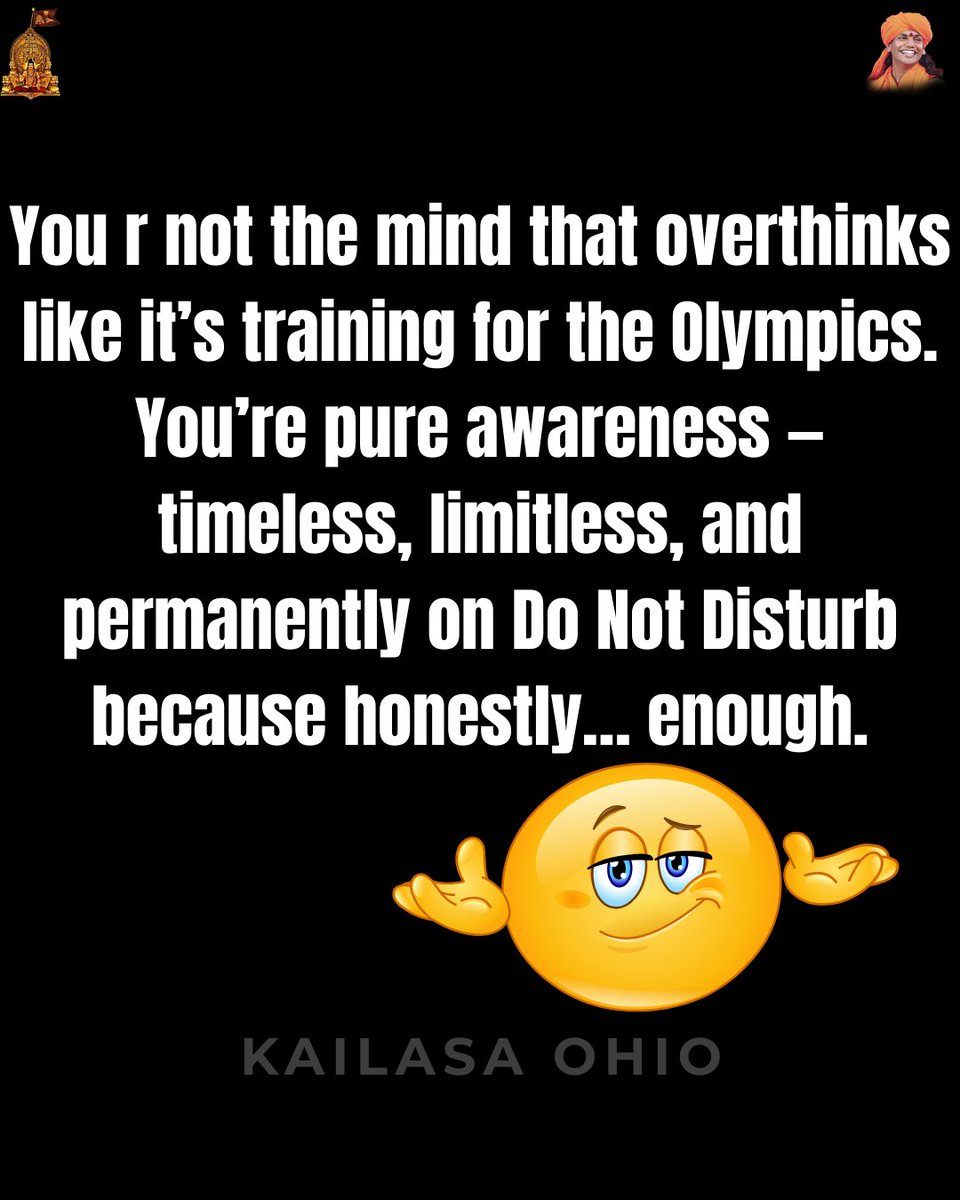 kailasainohio's tweet image. #SpiritualHumor #Enlightenment #Awakening #CosmicComedy #kailasa #nithyananda @SriNithyananda