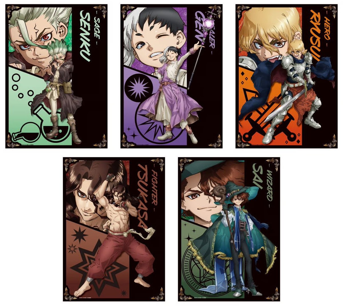 eeo Store にて発売中！ A3クリアポスター「Dr.STONE」 RPGver.(描き
