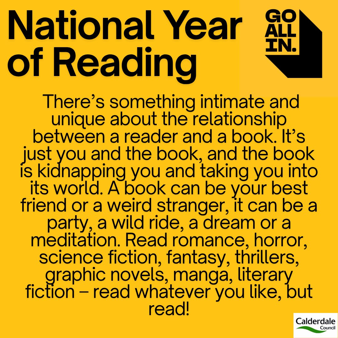 Calderdale Libraries tweet media
