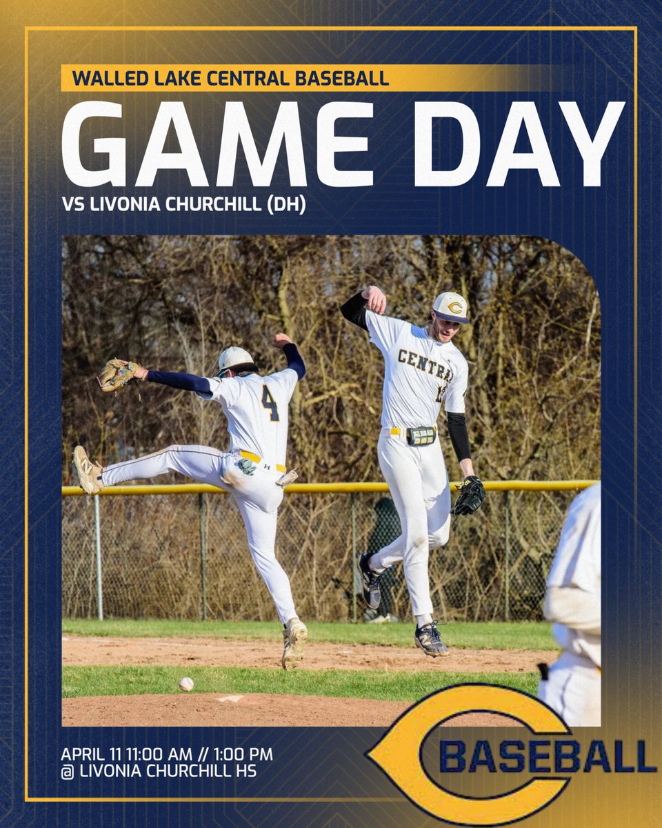 WLCBSB's tweet photo. GAMEDAY!

WLC takes on Livonia Churchill in a Saturday non-conference DH! https://t.co/RsPhIAKFaL