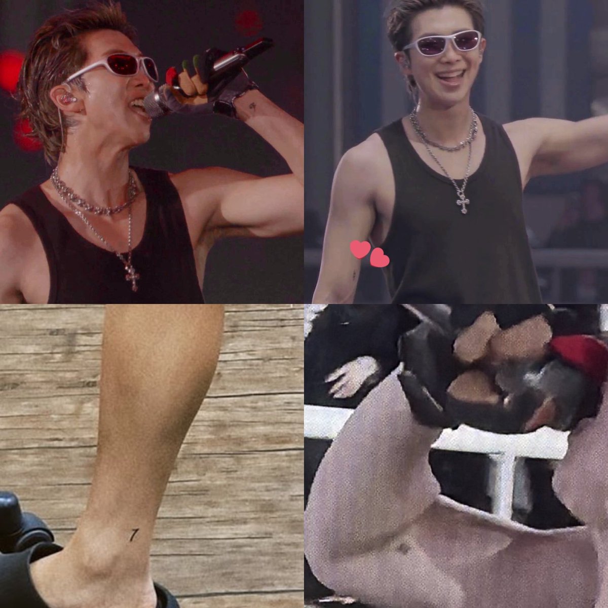 NAMJOON HAS 3 TATTOOS 😭