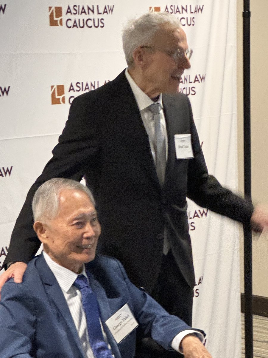 neelchatterjee's tweet photo. I met George Takei last night!  Live long and prosper! https://t.co/aOdSW44YKG