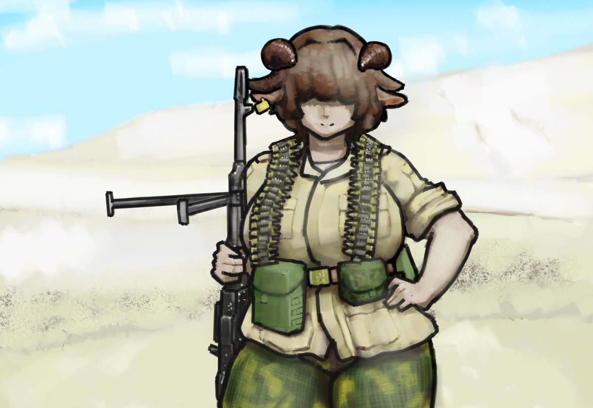 Тётенька с пулеметом из Codename: Cedar