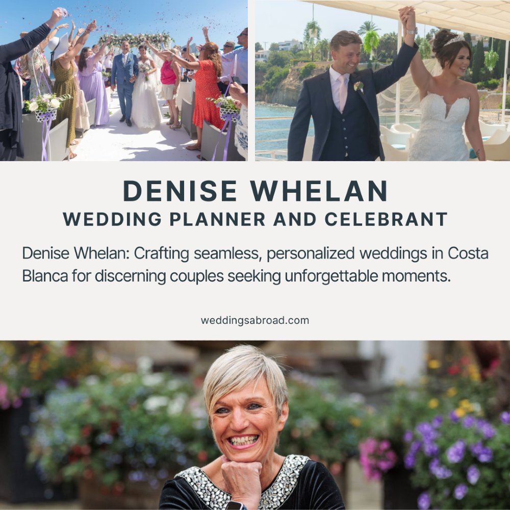 WedAbroad's tweet image. Transform your love story into magic! 💍✨ 

Discover Denise Whelan, an award-winning Wedding Celebrant, crafting personalized ceremonies for unforgettable experiences!

weddingsabroad.com/places/denise-…

#PersonalizedCelebrations #WeddingPlanner