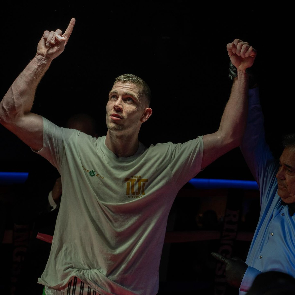 GalwayUnitedFC's tweet photo. Congratulations to United supporter and @gufccoop Thomas O'Toole on winning the North American Super Middleweight Championship 👑🥊

#ItsATribalThing | #UnitedAsOne https://t.co/q7G7azXKPZ