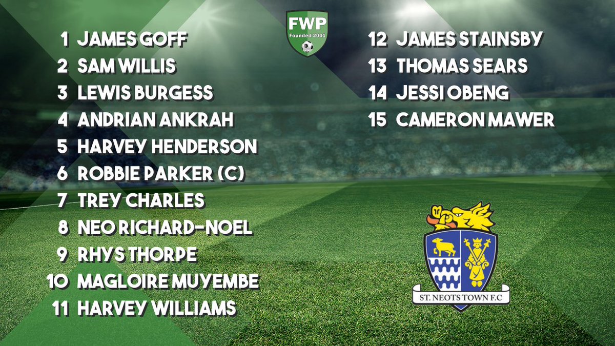 St Neots Town F.C. Official tweet media