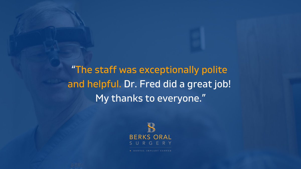 BerksOS's tweet photo. #BOS #itsworththetrip 🌟

#BOSquoteoftheday #patientreviews⭐️⭐️⭐️⭐️⭐️ #surgicalexcellence #oralsurgeon #oralsurgery #dentalimplant #dentalimplants #newteethtoday #teethinaday #allonfour #allon4 #tmj #orthognathicsurgery #jawsurgery #correctivejawsurgery #wisdomteeth #anesthesia https://t.co/4oxfF7PMlN