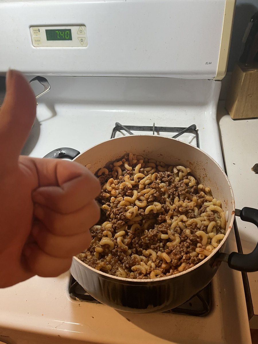 ParodyCalamity's tweet photo. I made pasta 
This is from 5 months ago https://t.co/Ac2TLWSxjX