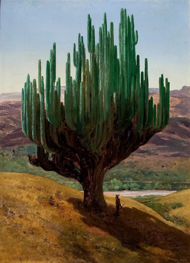 Cardón, State of Oaxaca (1887) by José María Velasco