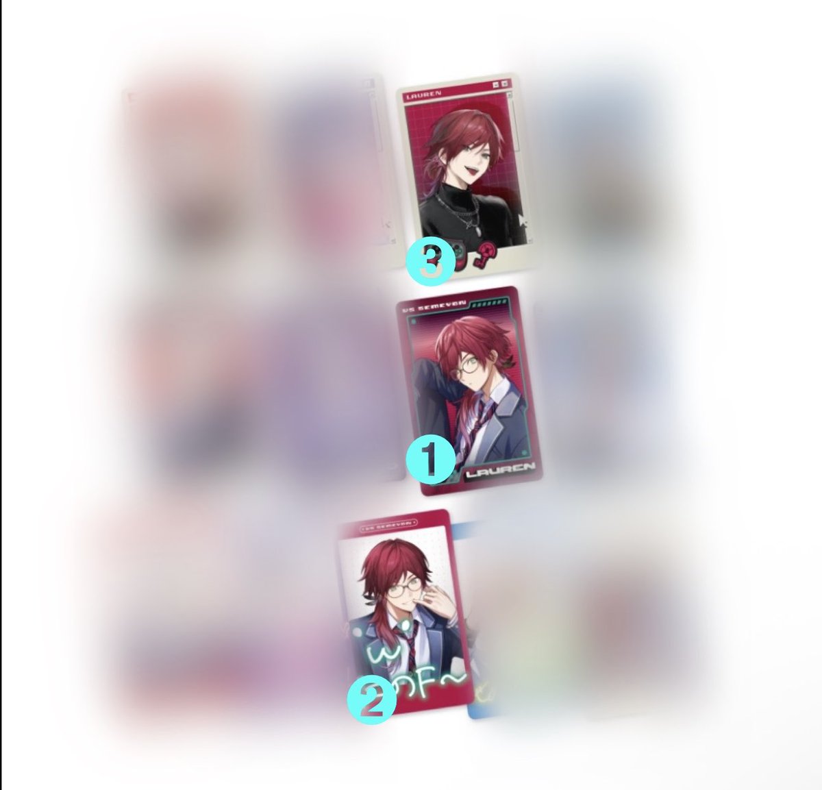 xbedududg's tweet photo. 【交換】VSせめよんにじさんじ ランダムフォト風カード

【譲】画像1枚目

【求】画像2枚目

気軽にお声掛けください✨ https://t.co/JRgLoeRZlr