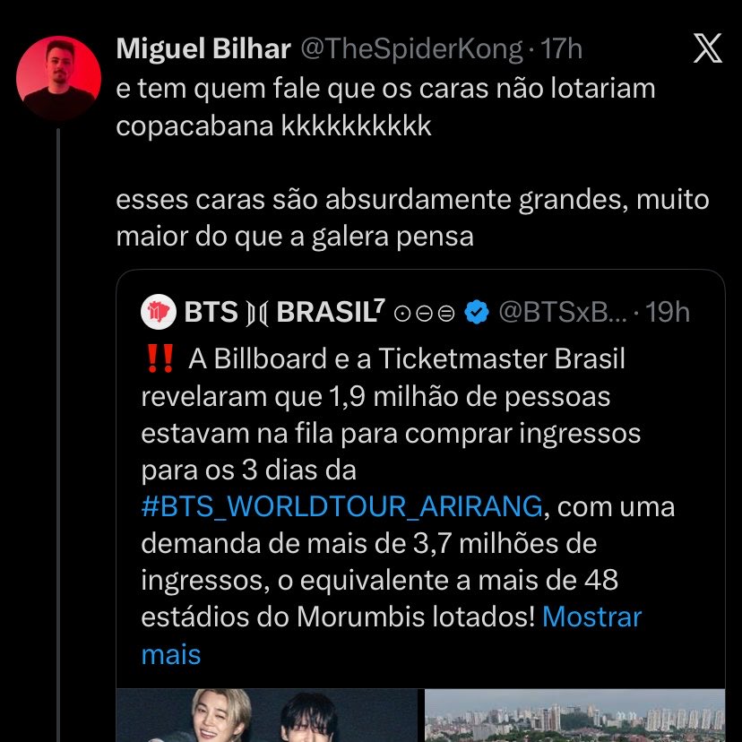 lay៹ 🐝 VAI VER O BTS tweet media