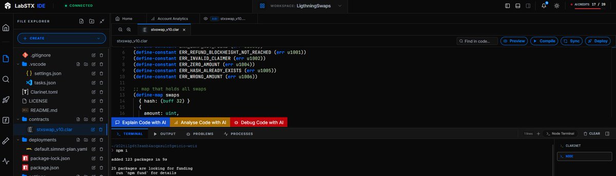labstxorg's tweet photo. Run/Type  `npm i` to initialize the packages https://t.co/QYIchkMNEx