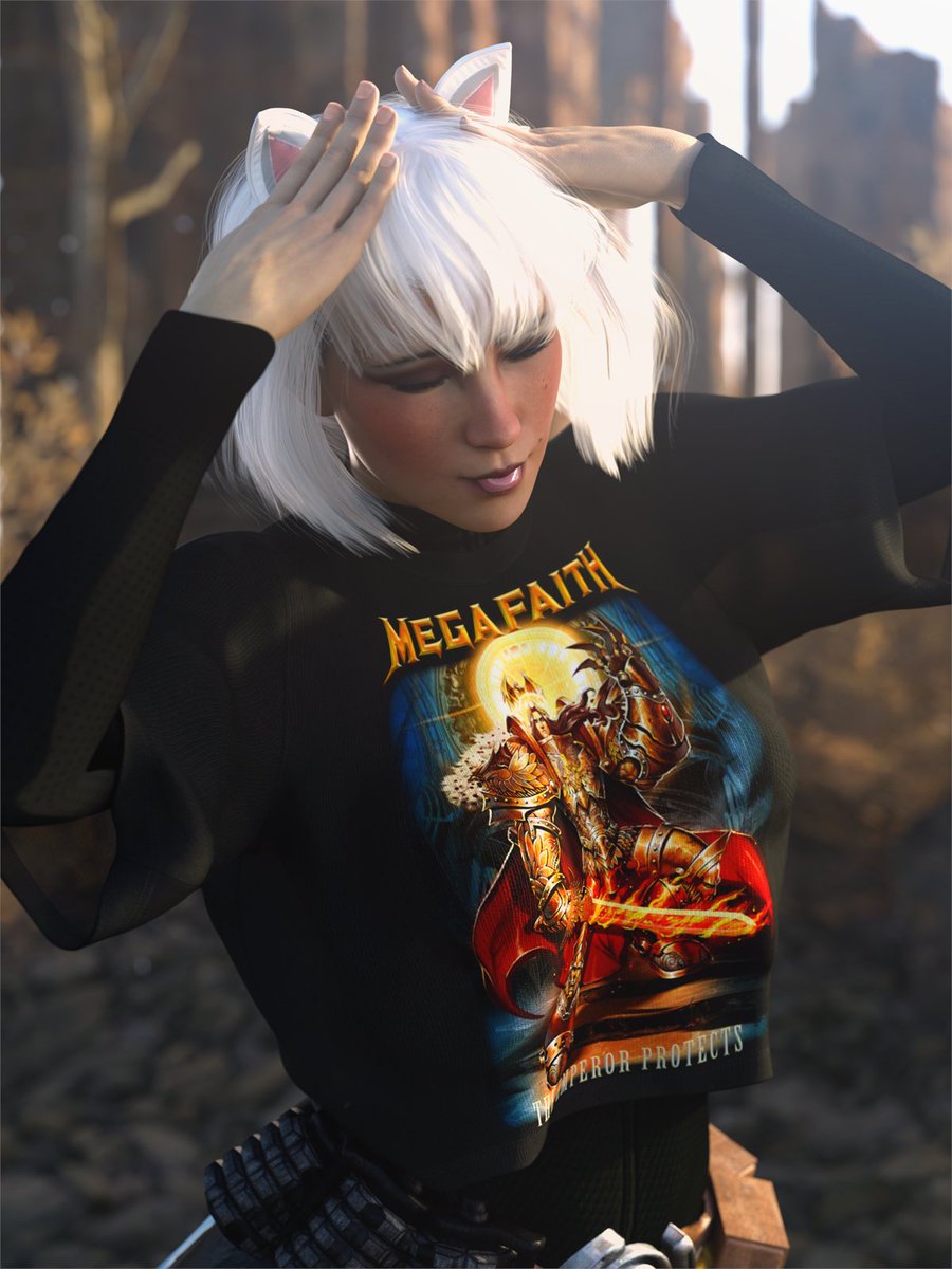 Word2_doc's tweet image. A neko sororita
#Warhammer40K