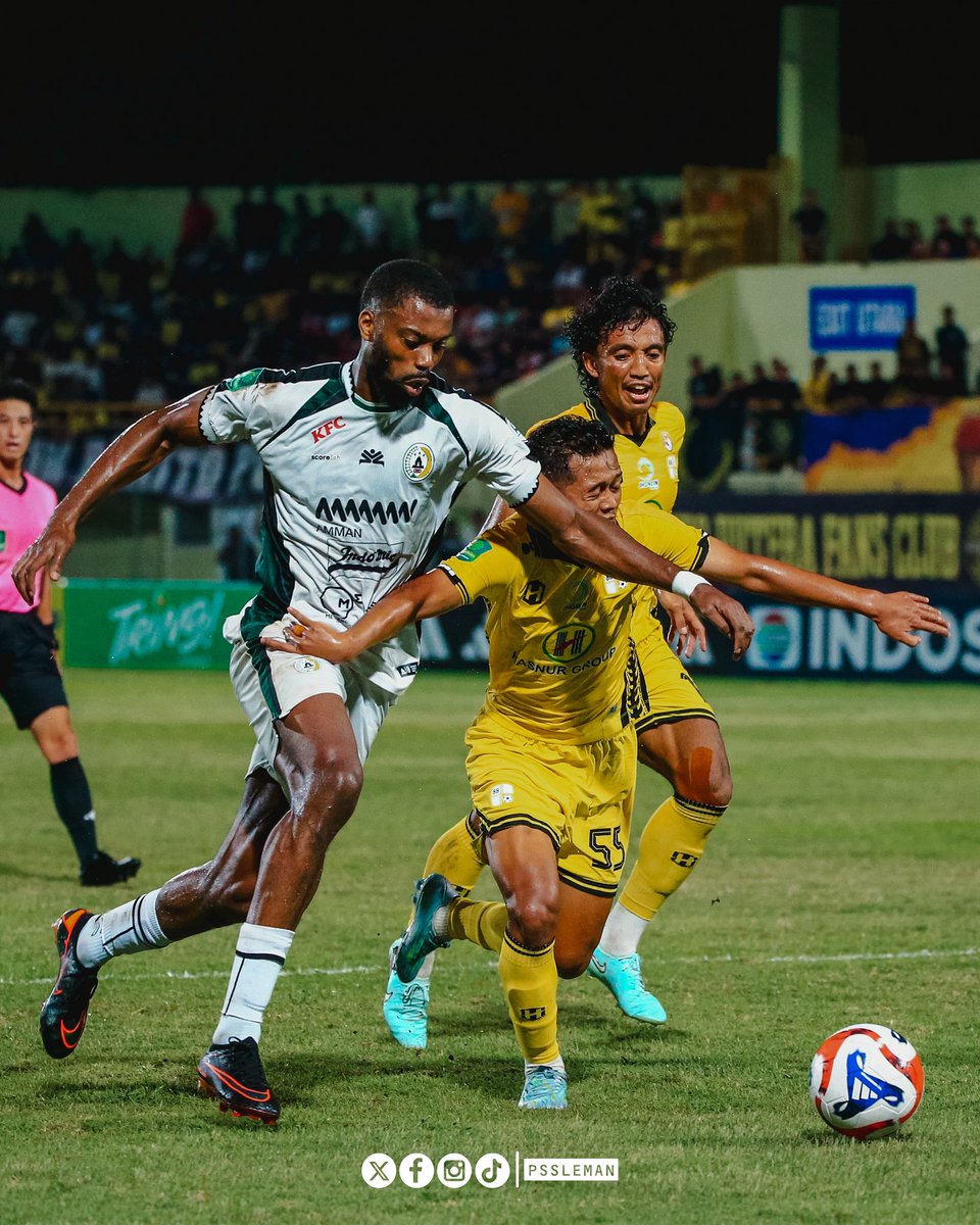 PSSleman's tweet image. Berjuang lebih keras lagi di babak kedua!🔥

#PSS #COSE #PSSday #BaritoVsPSS