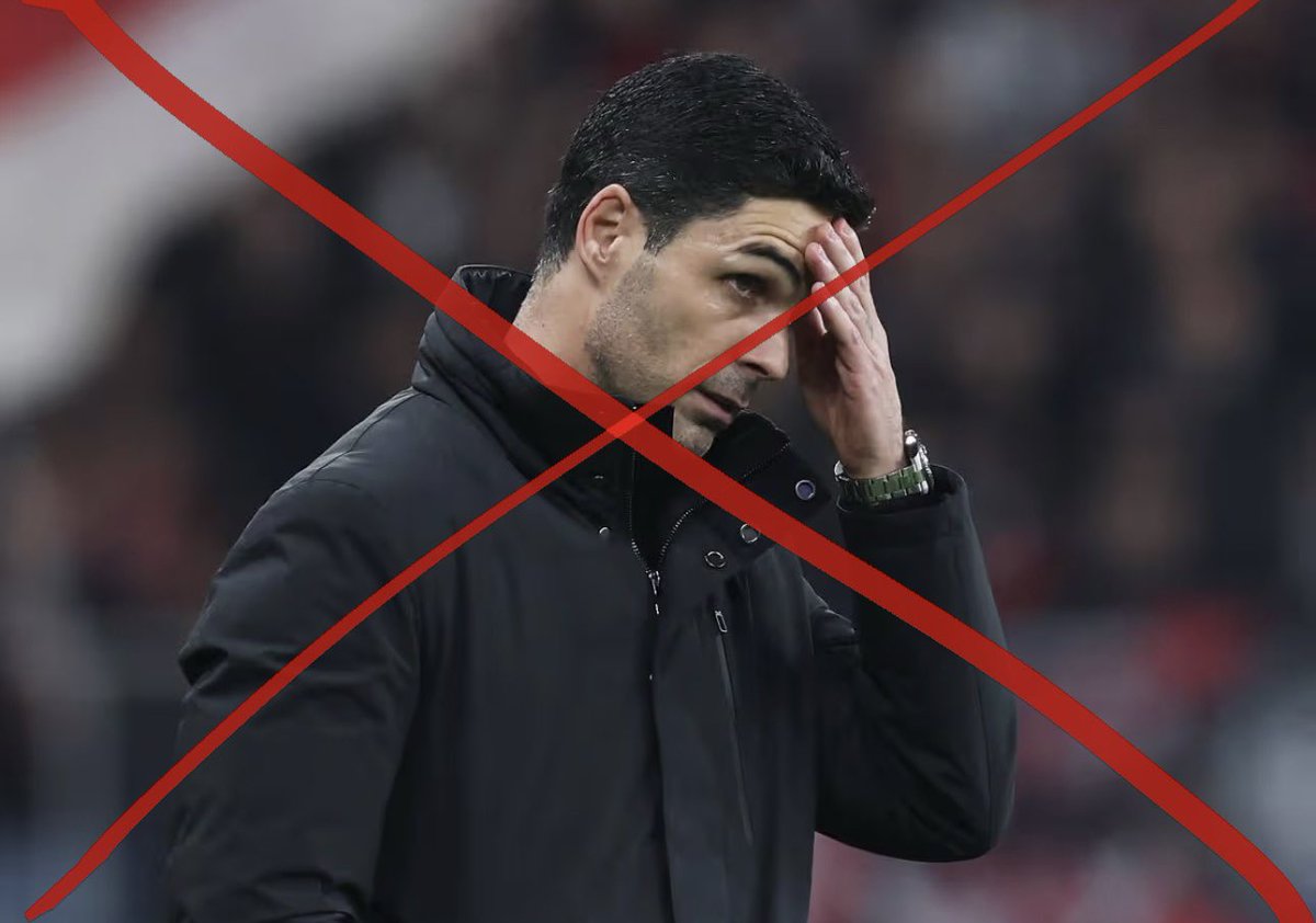Do not let any Arteta supporting cunt gaslight you or call you negative. MIKEL ARTETA IS A SPECIALIST IN FAILURE!!!!!