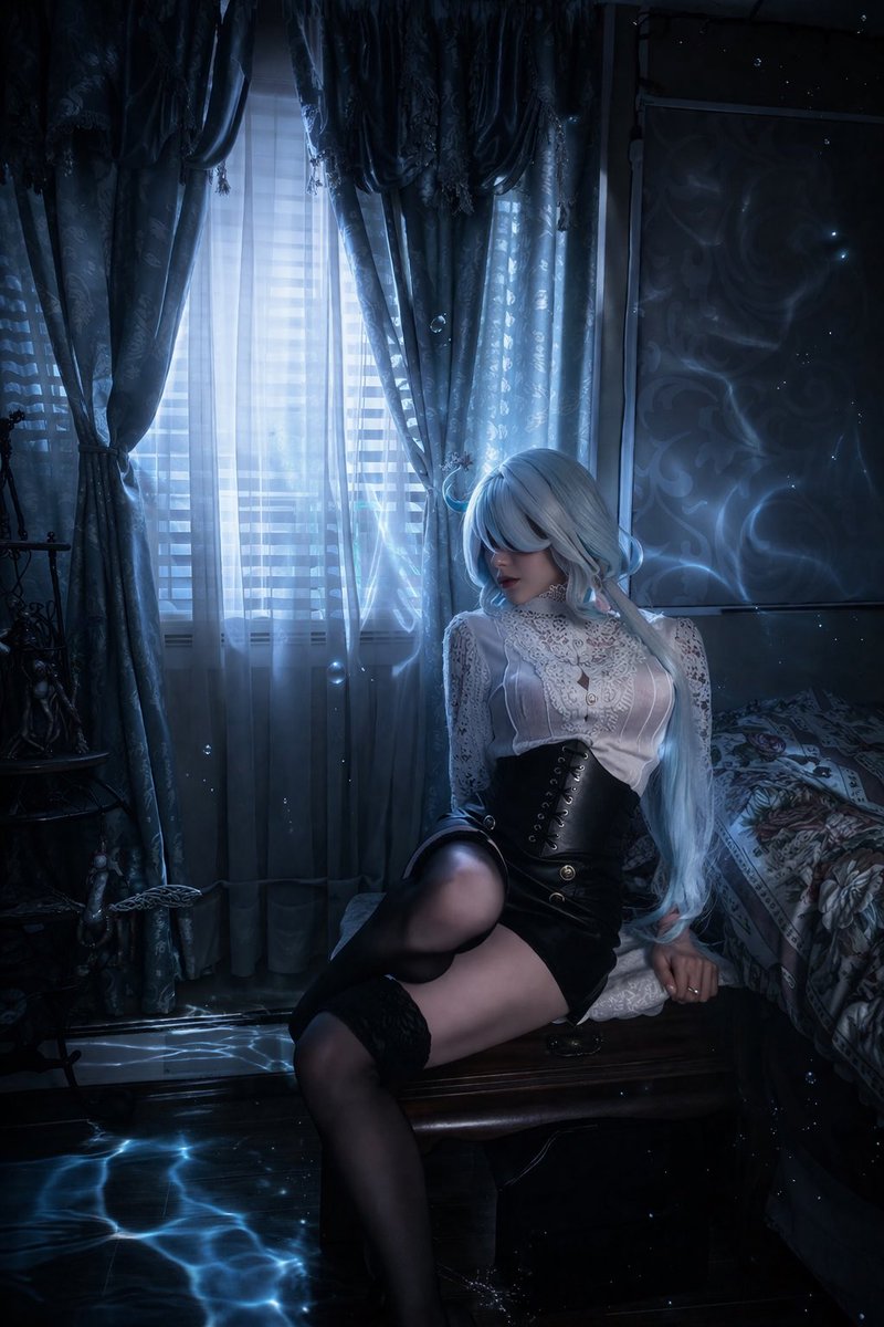 _devilsbride_'s tweet photo. 🩵 #Focalors #Furina #genshinimpact https://t.co/AM2I5kjery