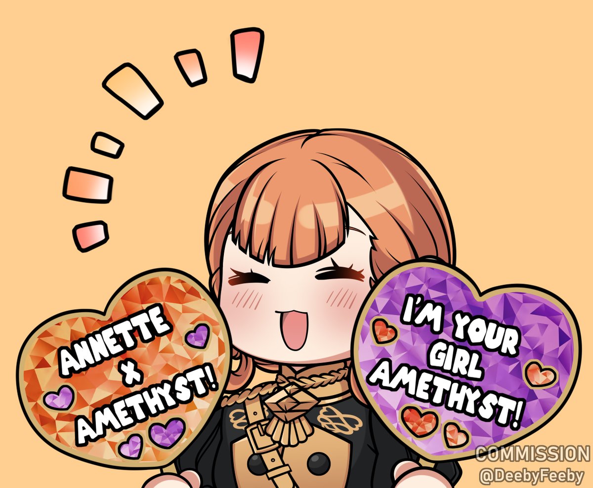 Summoner Amethyst and Annette for @Amethyst2073348 
Thank you so much for your support! 💜 