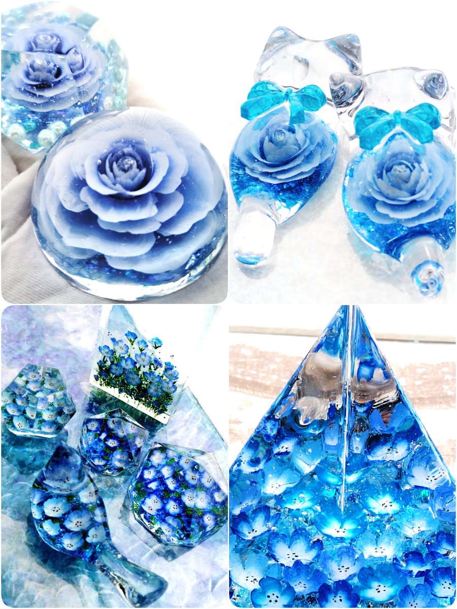 #みんな大好きグラデーション

頑張って描いてる花びらのグラデーション見て〜💙🩵