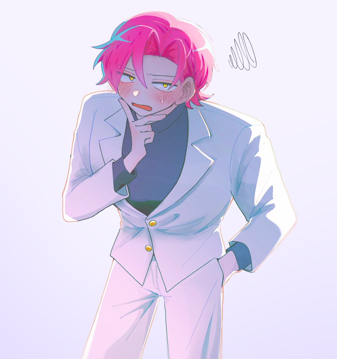 線画交換でりす（<a href="/_t023N/">りす</a>）さんの線画を塗らせて頂きました〜！この度はありがとうございました✨️
ごらんよ……………………………