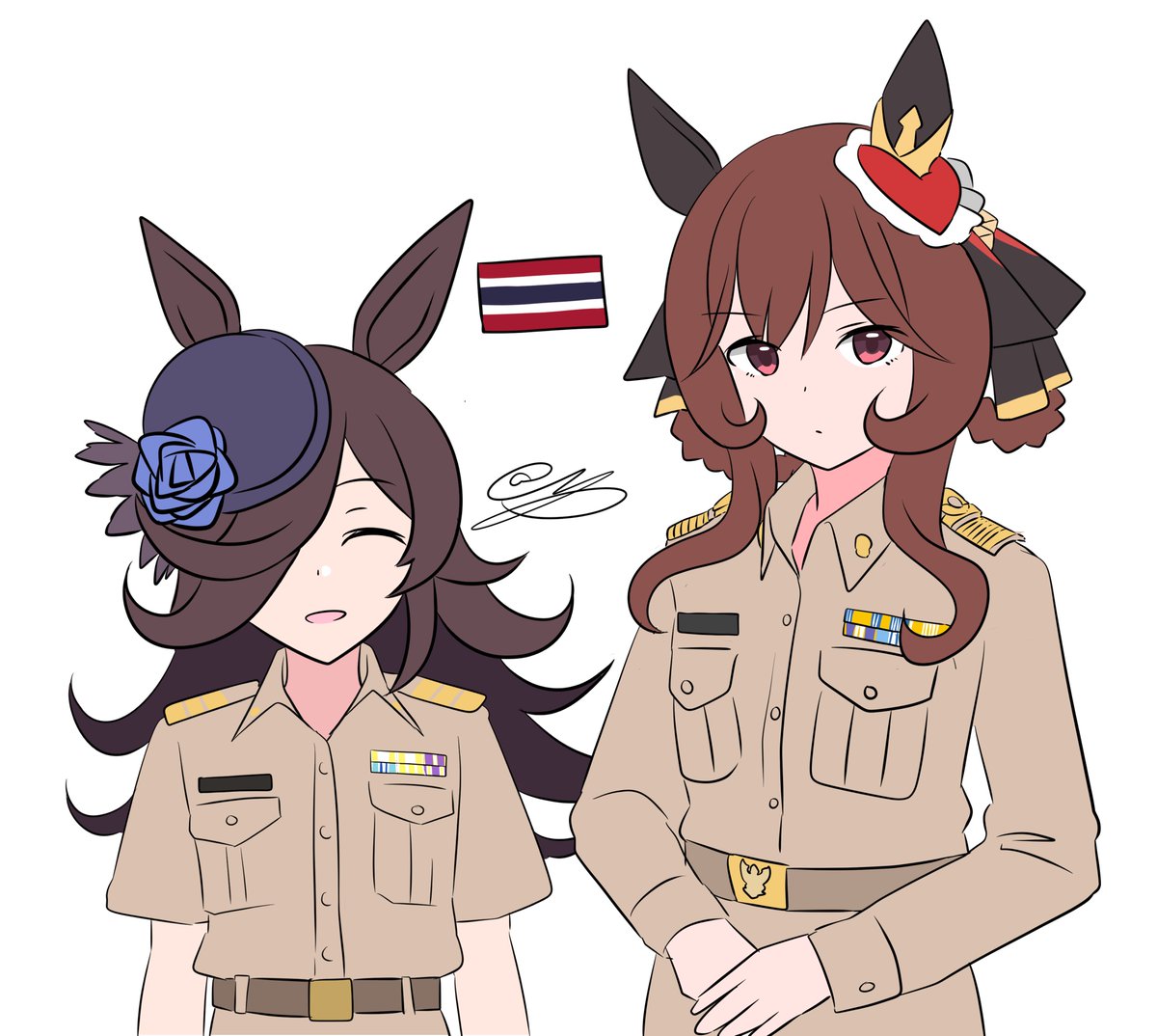 ひよし@5/5府中の蹄跡3【中11】 (@noruren) on Twitter photo 