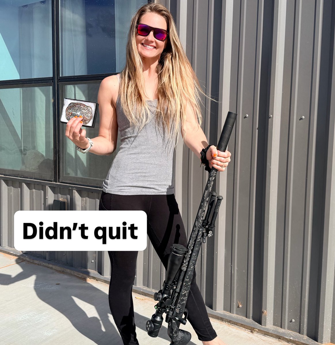 kristyleecook's tweet image. Snagged another win!!  #didntquit #shooting