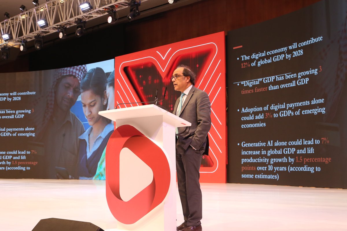 nxt_conclave's tweet photo. #NXT2026 | Prof. Bhaskar Chakravorti, Dean of Global Business, The Fletcher School, Tufts University, discusses how digital transformation can be designed for inclusion, access, as well as shared prosperity.

Watch the insightful session here:
https://t.co/rNIoo1LpTh https://t.co/y8iUD8i0hE