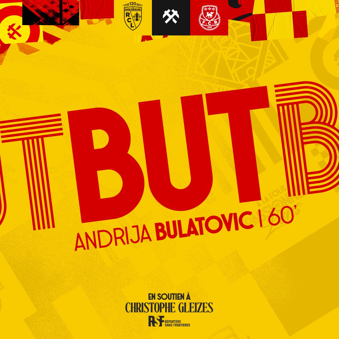 RCLens's tweet image. 60' (2-0)

⚽️ 𝙀𝙏 𝘿𝙀 𝘿𝙀𝙐𝙓 ! Sur ce coup franc excentré à vingt mètres du but normand, Andrija Bulatovic surprend tout le monde et double la mise du pied droit. 💪 

#RCLFCR