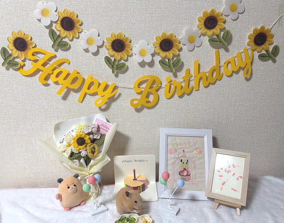 ほにゃ.˚もちむぎ🐹🌾 tweet media